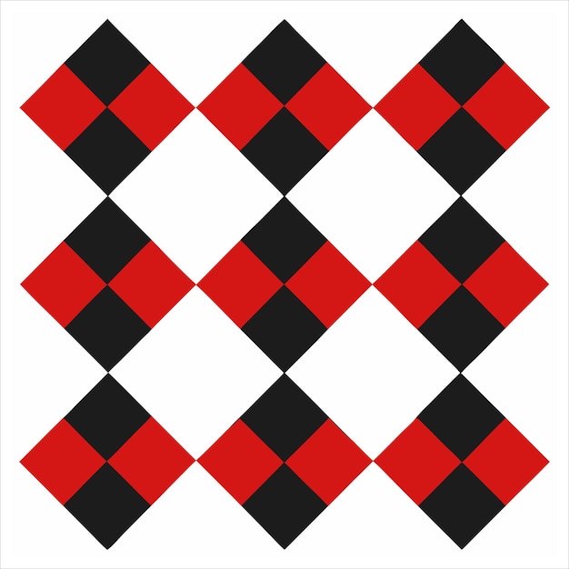 Diseño vectorial de patrones de diamantes de circo