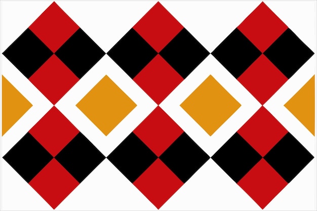 Diseño vectorial de patrones de diamantes de circo