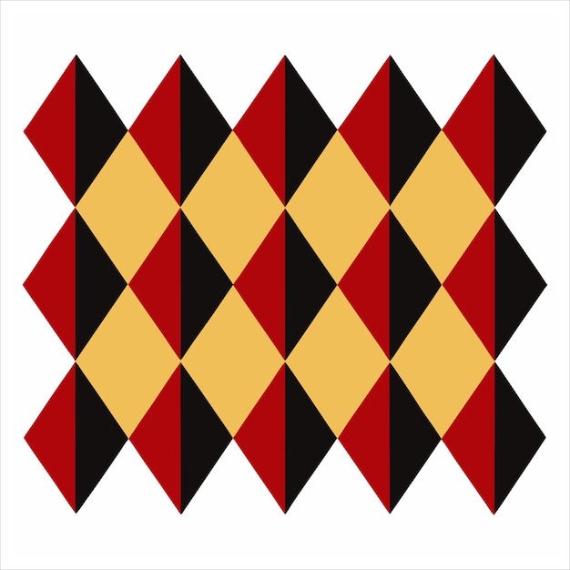 Diseño vectorial de patrones de diamantes de circo