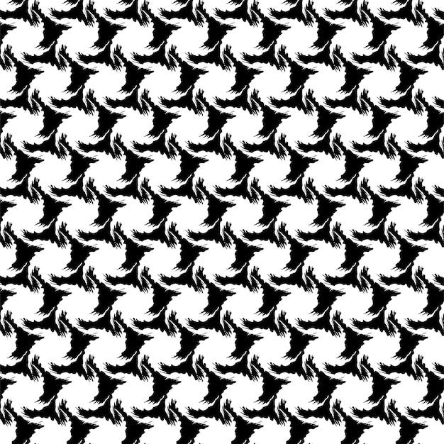 Diseño vectorial de patrones de elementos abstractos