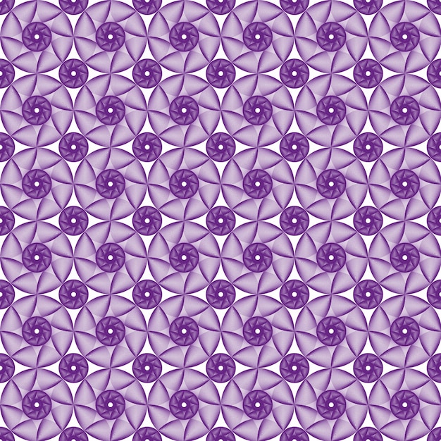 Diseño vectorial de patrones florales geométricos elegantes y sin costuras