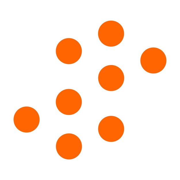 Diseño vectorial de los pellets de hierro Estilo del icono