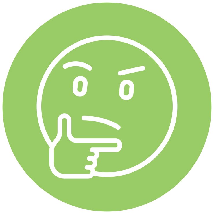 Vector diseño vectorial pensamiento estilo de icono