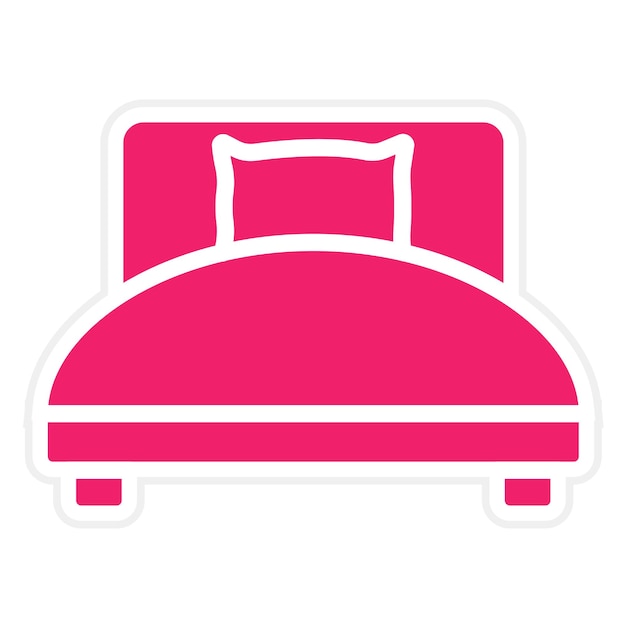 Diseño vectorial Percale Estilo del icono del confortador