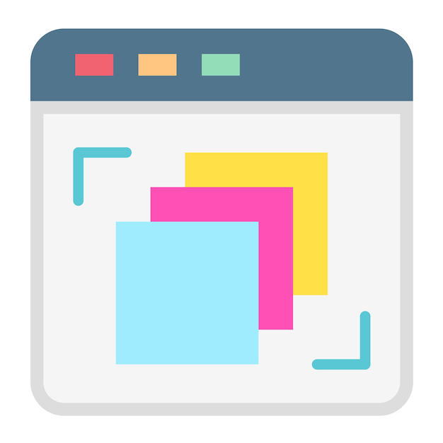Diseño vectorial Percepción de la profundidad Estilo del icono