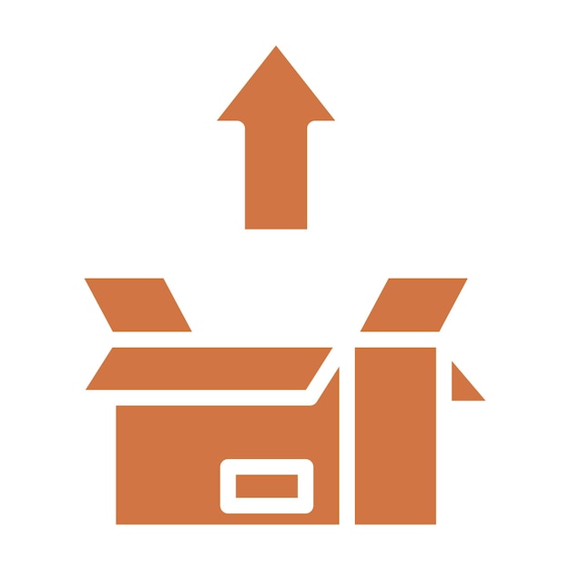 Diseño vectorial Personalizado Estilo de icono de exportación