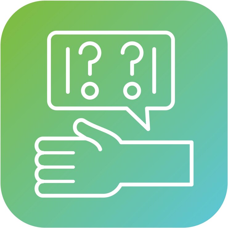 Vector diseño vectorial pide ayuda estilo del icono