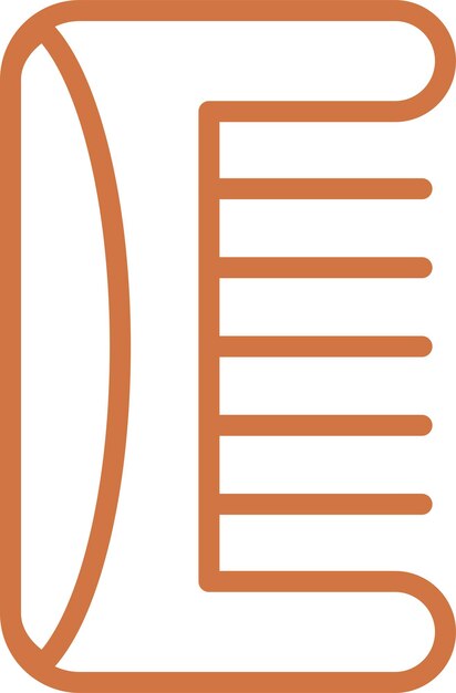 Diseño vectorial Pincel de cabello para bebés Estilo de icono