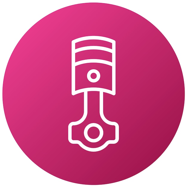 Diseño vectorial de las pinzas del filtro de aceite Estilo del icono