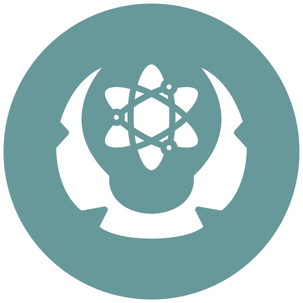 Diseño vectorial pionero Estilo del icono del emblema