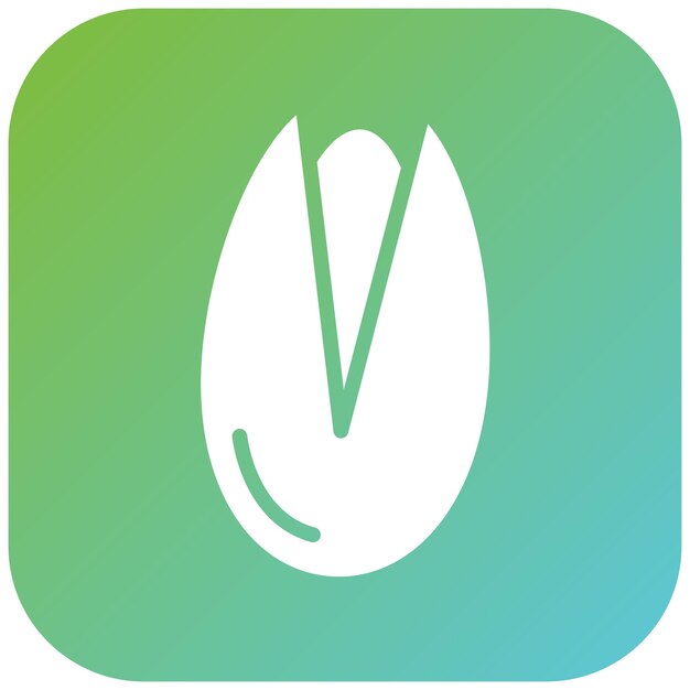 Diseño vectorial Pistachio Pivot Estilo del icono