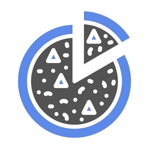Diseño vectorial Pizzazz Estilo de icono