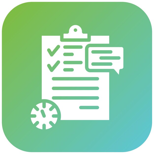 Diseño vectorial Planificador de tiempo de conversación Estilo de icono