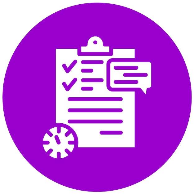 Diseño vectorial Planificador de tiempo de conversación Estilo de icono