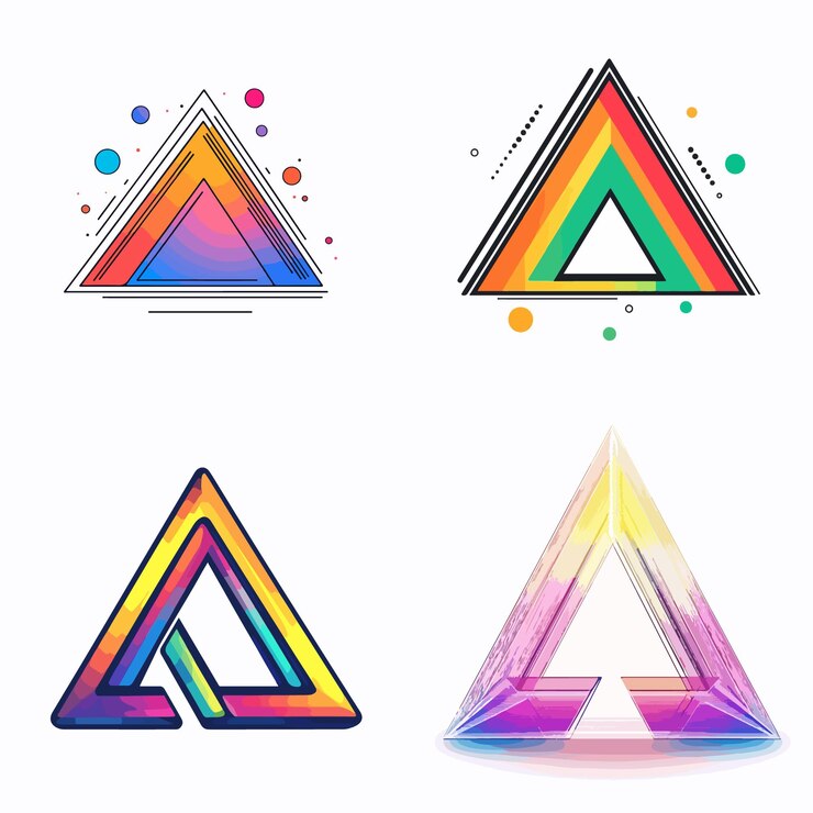 Vector diseño vectorial plano de ápice