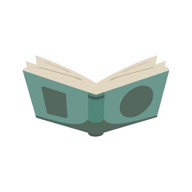 Diseño vectorial plano dibujado a mano pila de ilustraciones de libros