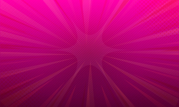 diseño vectorial plano fondo de estilo cómic rosado