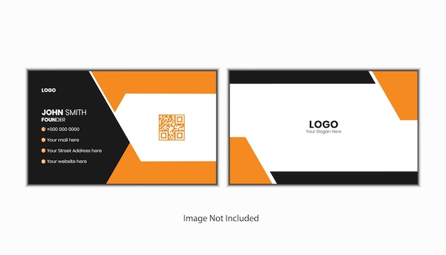 Diseño vectorial plantilla de tarjeta de visita profesional