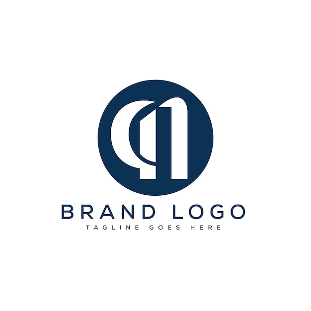 Diseño vectorial de plantillas de diseño de letras del logotipo CN para la marca