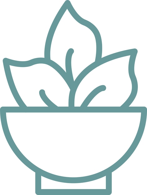 Diseño vectorial PlantPowered Estilo de icono
