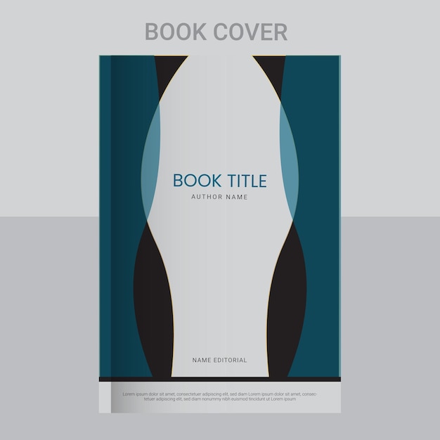 Diseño vectorial de la portada del libro Atraer la atención Creativa plantilla de la portada del libro Corporativa de la portada del libro