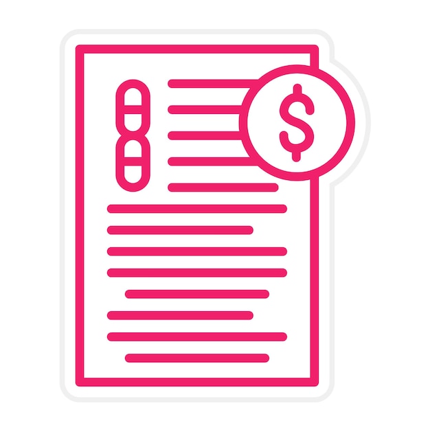 Diseño vectorial Precio todo incluido Estilo del icono
