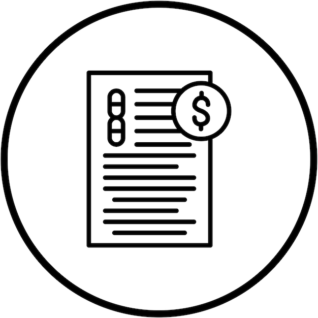 Diseño vectorial Precio todo incluido Estilo del icono