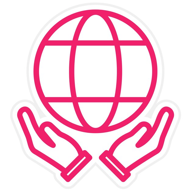 Diseño vectorial Preserva el estilo del icono Pro