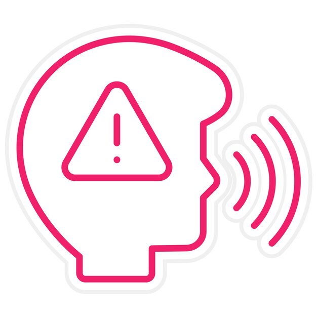 Diseño vectorial Presta atención al estilo del icono