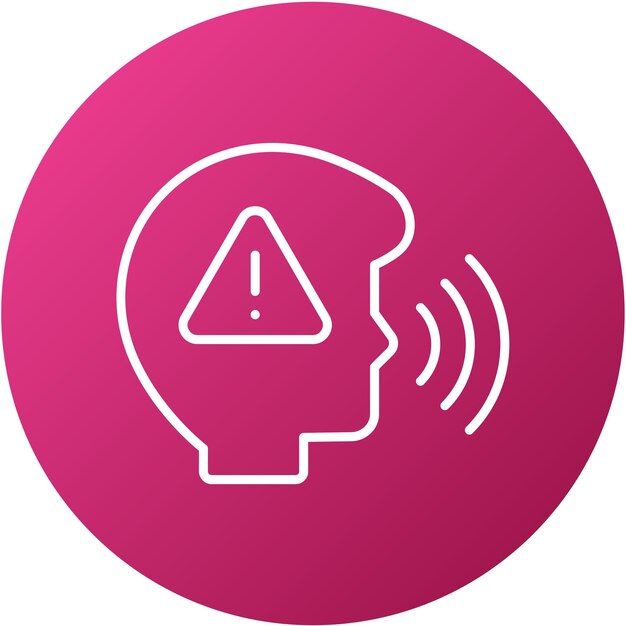 Diseño vectorial Presta atención al estilo del icono