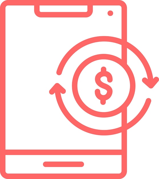 Diseño vectorial Proceso de pago Estilo del icono