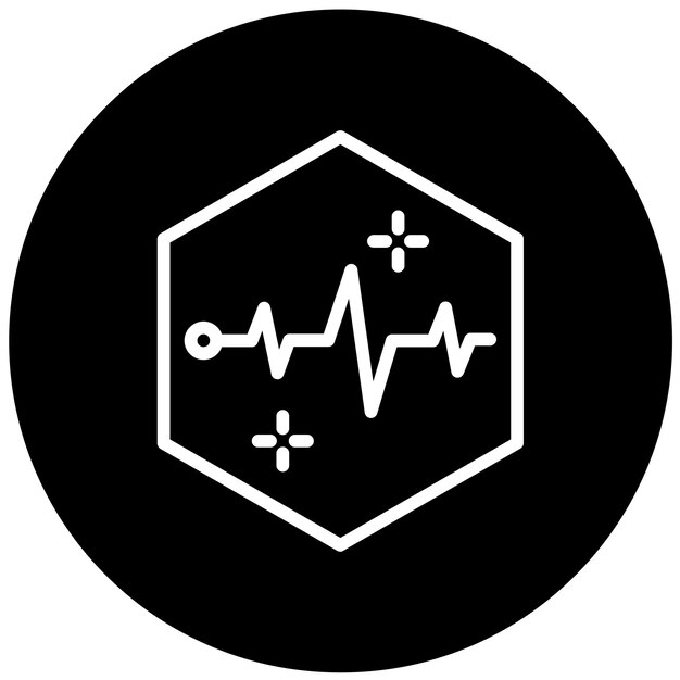 Diseño vectorial Progreso Estilo del ícono del pulso