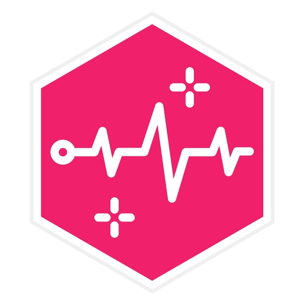 Diseño vectorial Progreso Estilo del ícono del pulso