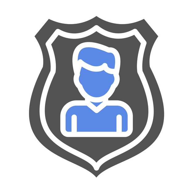 Diseño vectorial Pseudonimización Estilo del icono