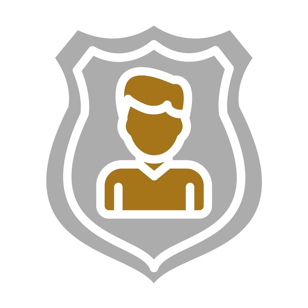 Diseño vectorial Pseudonimización Estilo del icono