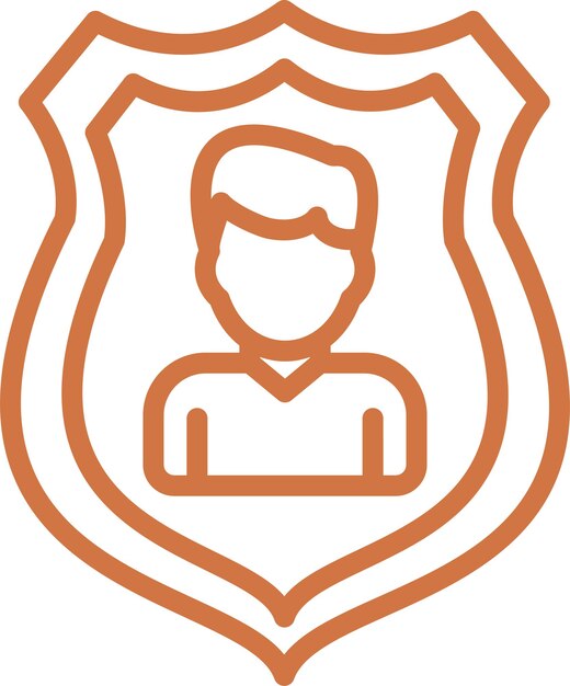 Diseño vectorial Pseudonimización Estilo del icono