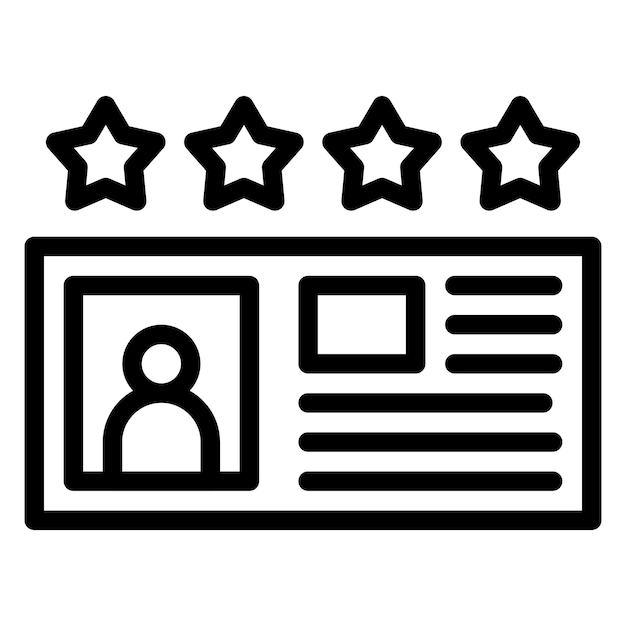 Diseño vectorial Puntos de crédito Estilo del icono
