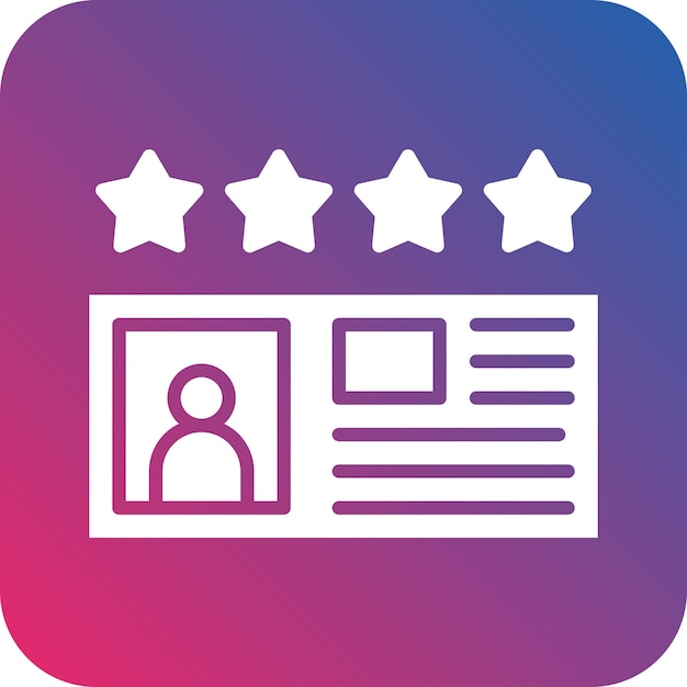 Diseño vectorial Puntos de crédito Estilo del icono