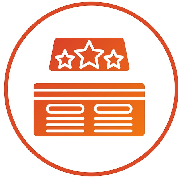 Diseño vectorial Puntos de crédito Estilo del icono