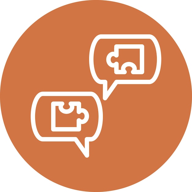 Diseño vectorial que compromete el estilo del icono