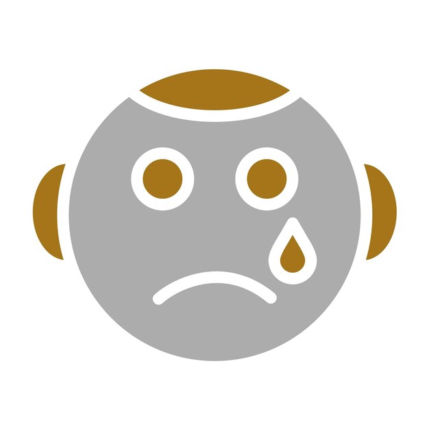 Diseño vectorial que gestiona las emociones Estilo de icono
