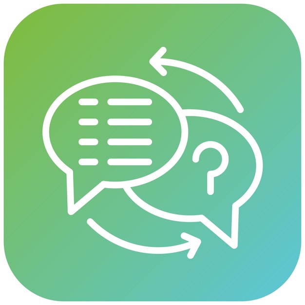 Diseño vectorial que responde al estilo del icono