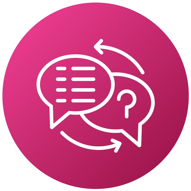 Diseño vectorial que responde al estilo del icono