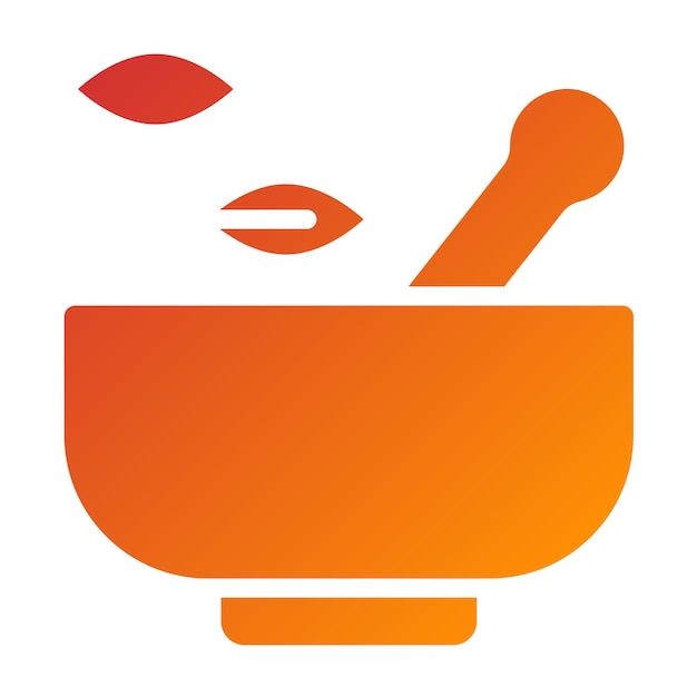 Diseño vectorial Químico Estilo del icono de Pestle