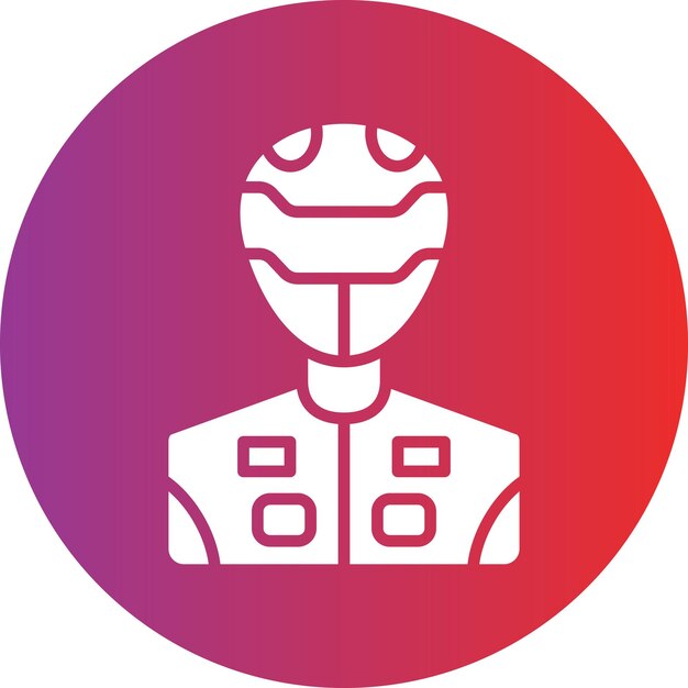 Diseño vectorial Racer Estilo del icono