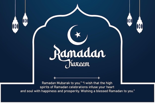 Vector diseño vectorial de ramadan kareem