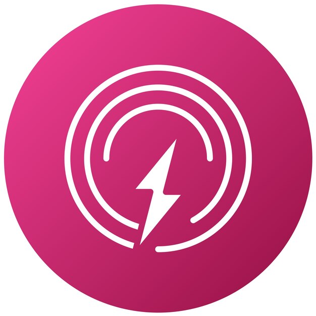 Diseño vectorial de los recursos renovables Estilo del icono