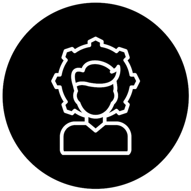 Diseño vectorial de régimen de bienestar Estilo de icono