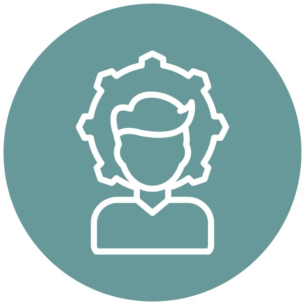 Diseño vectorial de régimen de bienestar Estilo de icono