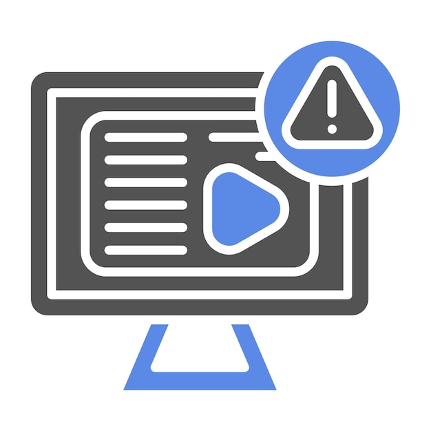 Diseño vectorial Reglas de canal Estilo del icono